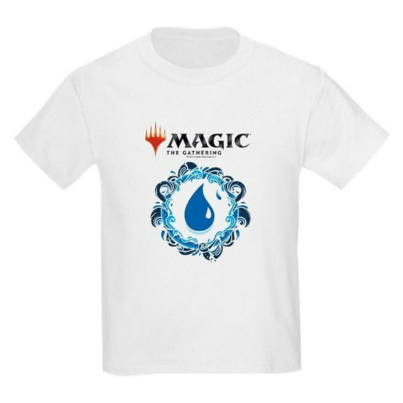CafePress - Magic Blue Mana Symbol T Shirt - Light T-Shirt Kids XS-XL