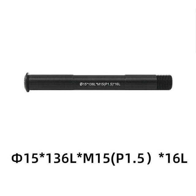 MYG Bike Bicycle Replacement Front/Rear Thru Axle 12/15mm 122-181L P1.5/P1.75