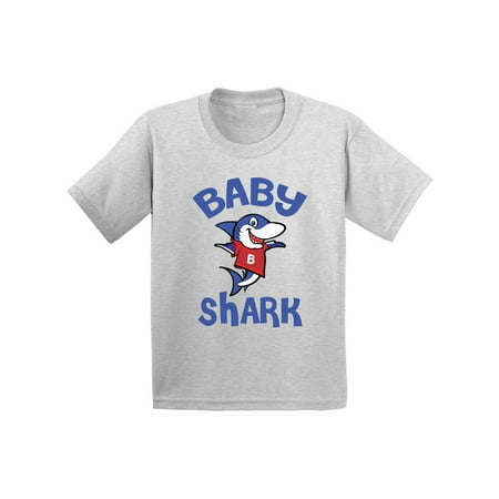 Awkward Styles Baby Shark Infant Shirt Shark Baby Tshirt Shark Gifts for Baby Shark Themed Baby Shower Party First Birthday Gifts Matching Shark Shirts for Family Shark Family
