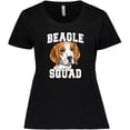 thumbnail image 3 of Inktastic Dog Beagle Squad Women's Plus Size T-Shirt, 3 of 5