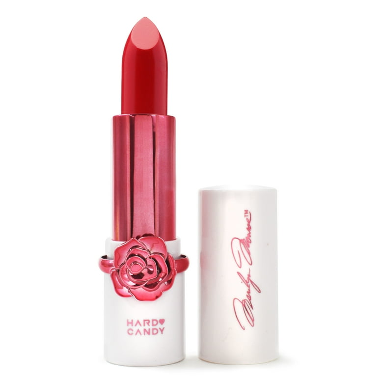 2008 BREYGENT マリリンモンロー RED LIPSTICK Hard Candy xMarilyn Monroe Satin Lipstick, Universal Red, 0.12 oz