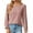 Hot Pink, variant on Scyoekwg Dressy Blouses for Women Crew Neck Basic Tops Solid Color Loose Long Sleeve T Shirts Women Blouses Trendy Pullover (Black,XL)