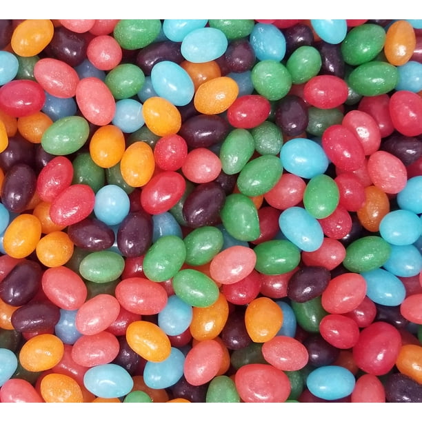 Jolly Rancher Original Flavor Jelly Beans Candy, Green Apple, Blue