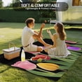 thumbnail image 4 of Easter Tulip Outdoor Rug for Patio/Deck/Porch, Non-Slip Large Area Rug 6 x 9 Ft, Spring Watercolor Country Flower Plant Indoor Outdoor Rugs Washable Area Rugs, Reversible Camping Rug Carpet Runner, 4 of 8