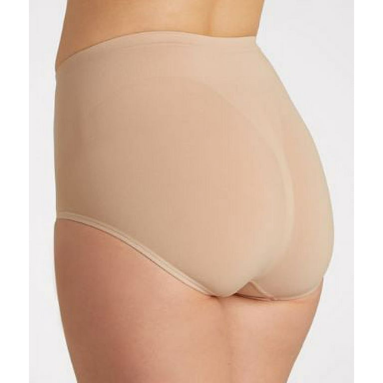 Bali Seamless Extra Firm Control Brief 2-Pack Nude 3XL Women's