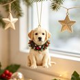 thumbnail image 4 of Cheapark Christmas 2D Acrylic Hanging Ornament Flat Holiday Pendant Decoration for Xmas Tree Seasonal Decor Gift, 4 of 6