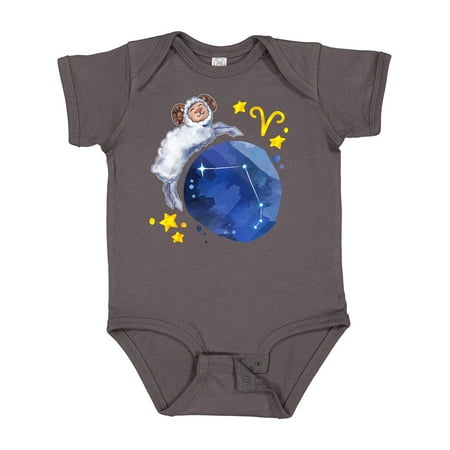 

Inktastic Aries Constellation Zodiac Sign Illustration Gift Baby Boy or Baby Girl Bodysuit