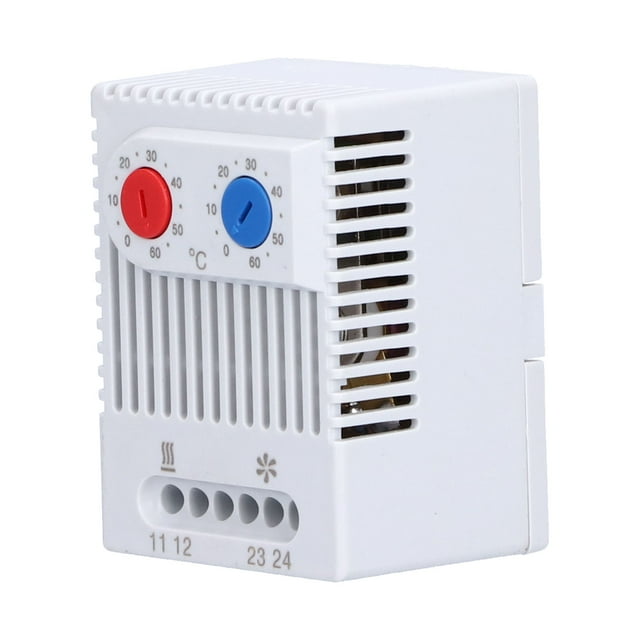 Termostato mecánico, termostato mecánico, termostato mecánico compacto ajustable, termostato mecánico de calor y frío, construido para durar