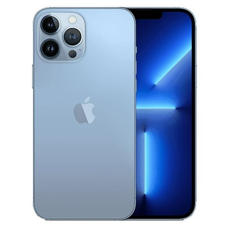 Restored Apple iPhone 13 Pro Max 128GB Fully Unlocked Sierra Blue Grade B (Refurbished)