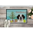 thumbnail image 2 of Carolines Treasures BB1618JMAT Christmas Tree & Saint Bernard Indoor or Outdoor Mat- 24 x 36, 2 of 4