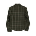 thumbnail image 2 of Boys Woven Shirt BROWN CHECK, 2 of 3