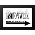 thumbnail image 2 of Greenwood, Amanda 24x17 Black Modern Framed Museum Art Print Titled - Fashion Week New York Silver, 2 of 5