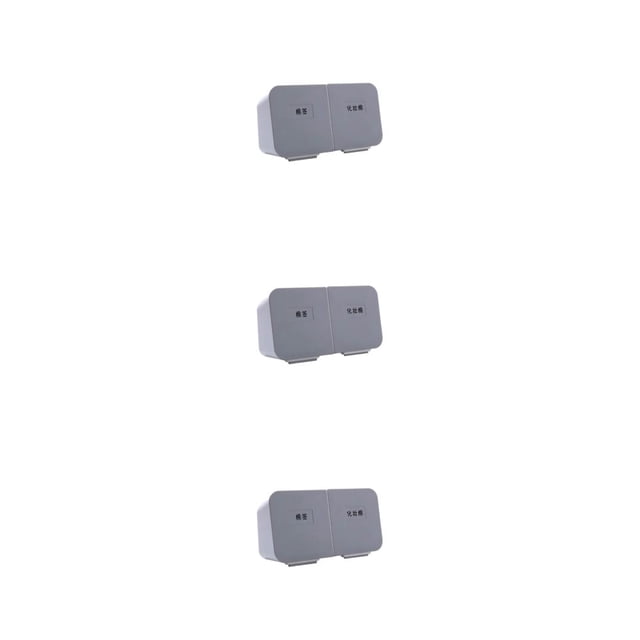 Bearachild Caja de almacenamiento de plástico multifuncional, organizador universal para cuarto de baño o cosméticos, organizador de Type1 NO1