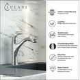 thumbnail image 5 of Lulani Maldives 1-Handle Low Profile Pull-Out Kitchen Faucet - Brushed Nickel, 5 of 7