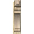 thumbnail image 2 of Ekena Millwork 8"W x 26"D x 34"H Olympic Rough Sawn Craftsman Outlooker, Douglas Fir, 2 of 4