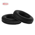 thumbnail image 1 of 2 piezas de repuesto de almohadillas suaves para los oídos para auriculares, 80 mm, 1 of 5