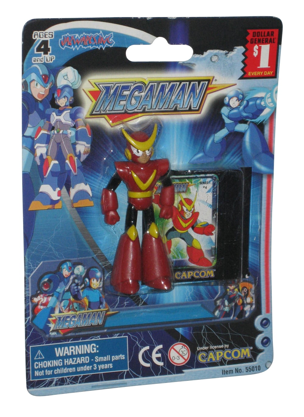 Mega Man Jazwares 2004 Quickman 3 Inch Mini Figure Dollar General Exclusive Walmart Com