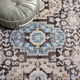 thumbnail image 6 of SAFAVIEH Cornelia Rose Medallion Area Rug, Blue/Charcoal, 6'7" x 6'7" Square, 6 of 8