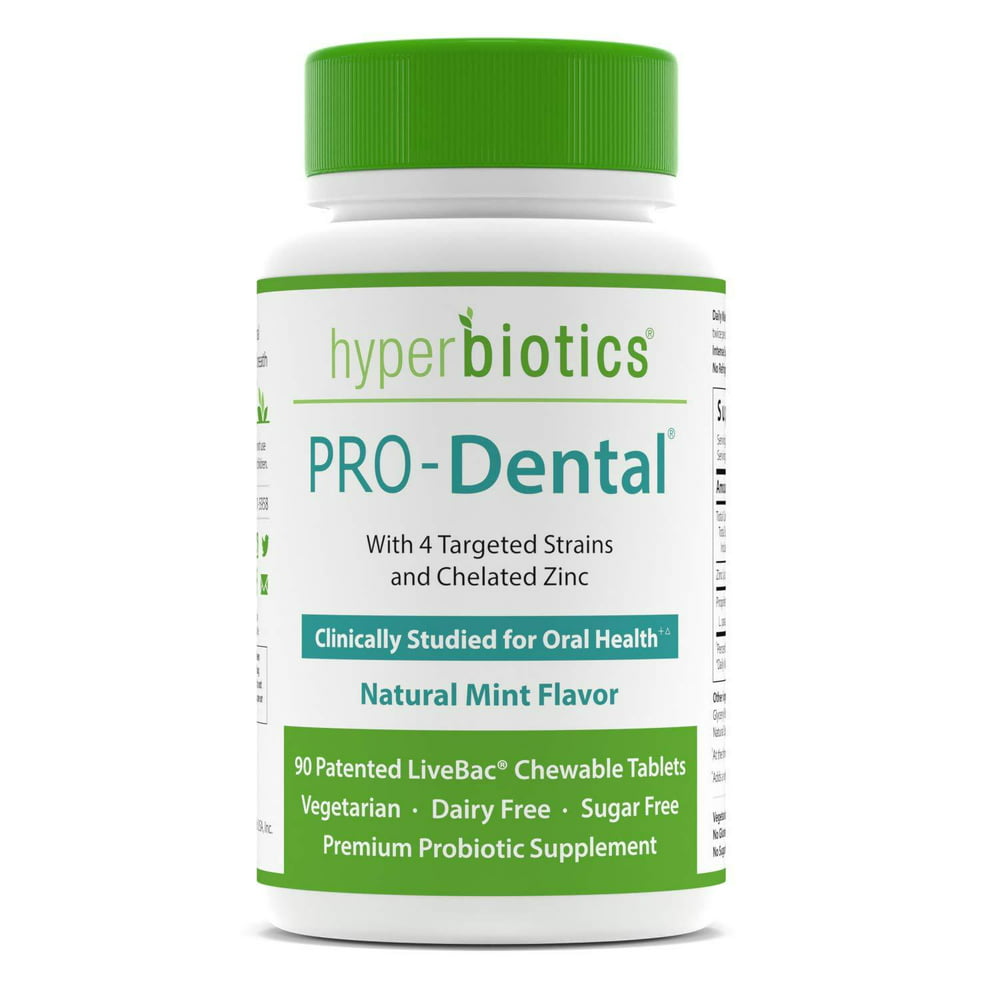 Pro Dental Probiotics For Oral And Dental Health—freshens Breath At Its
