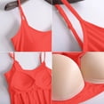 thumbnail image 5 of Dresfit Tank Tops for Women Sleeveless Camisoles Summer 2026 Scoop Neck Spaghetti Strap Undershirts Wireless Padded Yogo Shirts Lounge Gym Tanks 2XL, 5 of 5