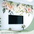 thumbnail image 5 of Vepret Flores Hojas Adhesivos De Pared Pelar Y Pegar Flores Florales Grandes Pegatinas De Pared Removibles Vid Decoración Del Hogar Arte Para Dormitorio Sala De Estar Aula Oficina, 5 of 5