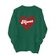thumbnail image 4 of Penkiiy Mama Sweatshirt de manga larga Cheer Mom Shirt para Béisbol Fútbol Fútbol Baile Danza Sport Suéter Top S Verde, 4 of 7