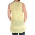 thumbnail image 2 of VINCE CAMUTO Womens Green Short Sleeve Scoop Neck Top Size: S, 2 of 2