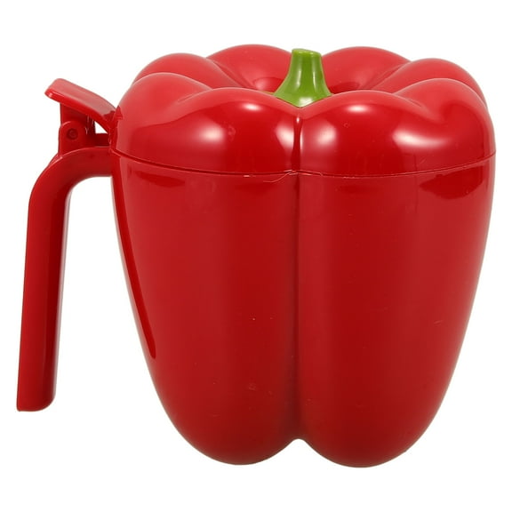 DEEPCRAFF 1Pack Red Plastic Seasoning Box for Kitchen Storage Organizing Easy Cleaning Spacious Capacity