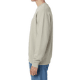 thumbnail image 4 of Hanes Ultimate Cotton Crewneck Sweatshirt, Men's Fleece High-Stitch Sweater, Sand, 2XL, 4 of 5