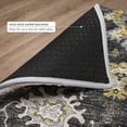thumbnail image 6 of Addison Rugs Dream Shag Premium Machine Washable Traditional Ornate Shadow Round Rug, 8' x 8', 6 of 8