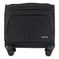 thumbnail image 5 of The Bugatti Group® Purpose Overnight Business Case On Spinner Wheels, 9.5" X 9.5" X 17.5", Black, 5 of 9