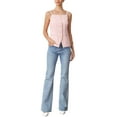 thumbnail image 2 of INSPIRE CHIC Outfit 2026 Summer Suit Vest for Women Sleeveless Button Down Square Neck Business Casual Blazer Vest Tops L Pink, 2 of 6