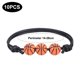 thumbnail image 2 of 10 pulseras de tenis de baloncesto y béisbol para niños, regalo de fiesta de béisbol, pulsera deportiva ajustable, 2 of 5