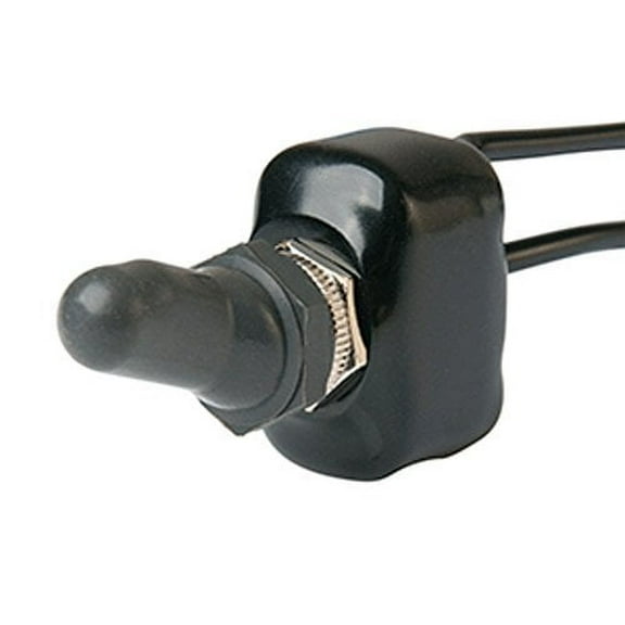 4" Black BEP Marine SPST Durable Water-Resistant Toggle Switch