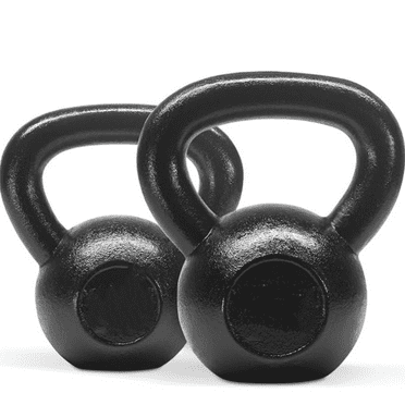 Kettlebell Cast Iron Sets 5 - 10 - 15 - 20 - 25 - 30 lbs, Multi-Level from Beginners to Pros Kettlebell Set for Strength Training & Home Gym Equipment