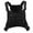 Black, variant on Fishing Nylon Backpack, Outdoor Chest Pack with Adjustable Shoulder Strap, Multi-Pocket Utility Chest Bag for Fishing Cycling Running Travel Daily Carry ﻿ ﻿ ﻿