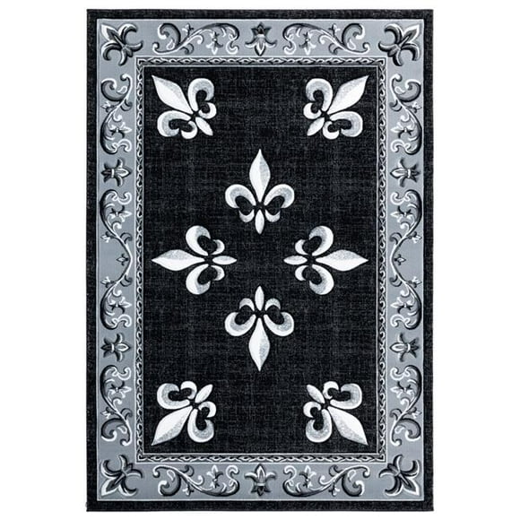 United Weavers Bristol Casselton Black Runner Rug
