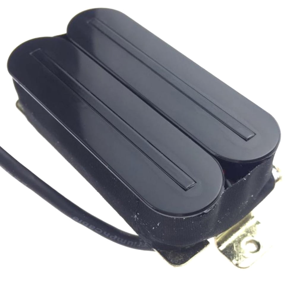 Electric Guitar Double Coil Rail Bridge Pickup 4P High-output Stringed Instrument Parts