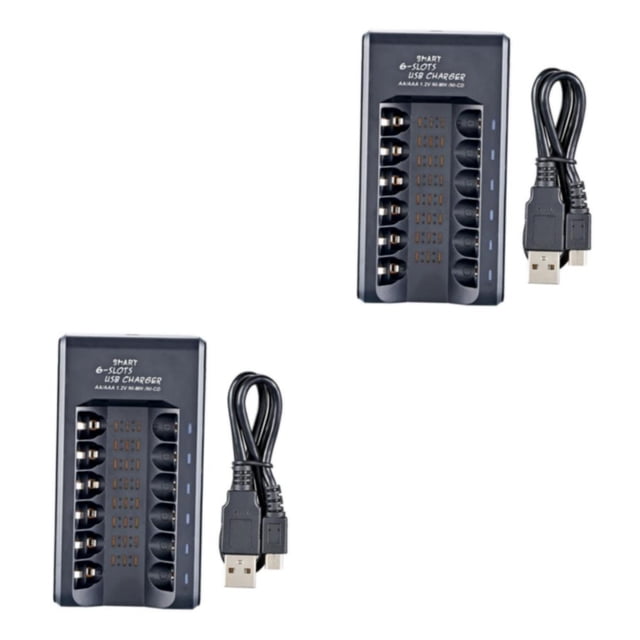 Sidaley Universal AA/AAA Battery Charger Over-Charge Protection Ni-MH for Tipo 1 2Conjunto