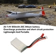 thumbnail image 4 of Battery 7.4V Lipo Battery 2S 20C 850mAh RC Lithium Battery for RC Cars RC Boats RC Models, 4 of 7
