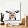 thumbnail image 5 of Epic Graffiti 'Watercolor Cow Portrait II' by Grace Popp, Giclee Canvas Wall Art, 20"x24", 5 of 8