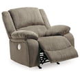 thumbnail image 3 of Signature Design by Ashley Contemporary Draycoll Power Recliner Chenille Pewter, 3 of 5