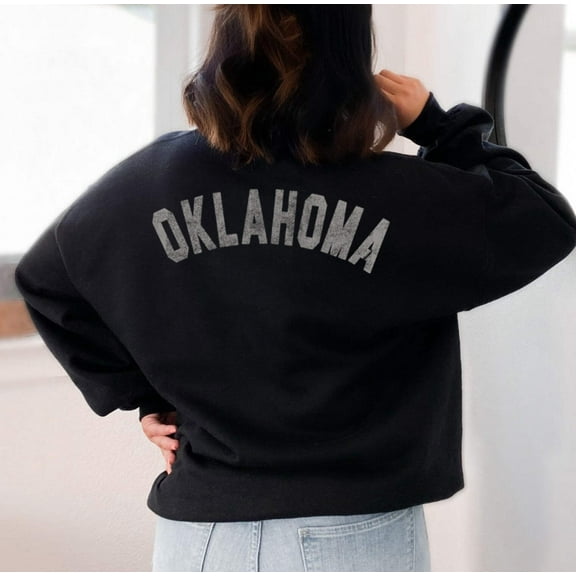 OKLAHOMA Graphic Unisex Fleece Pullover