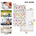 thumbnail image 6 of Yayeee 100% Cotton Hand Towels for Bathroom 16" x 28" Soft Absorbent Kitchen Towel, Various Vegetables Pattern, 6 of 7