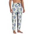 thumbnail image 4 of Kdxio Daisies Flowers Pattern Joggers,Sweatpants for Men with Pockets-Medium, 4 of 5