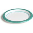 Perk MediumWeight Paper Plates, 8.5inch Diameter, MicrowaveSafe