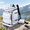 White Camo, variant on Ski Boot Travel Backpack, 65L Padded Waterproof Sports Gear Bag, Black