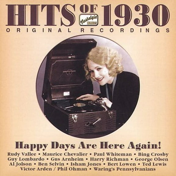 Various Artists - Hits of 1930 - Opera / Vocal - CD