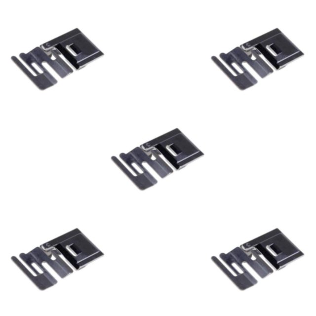 maskred Durable Flat Car Presser Foot Model for Sewing Machines Outdoor Goods and Sofas Type 2 5PCS