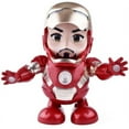 thumbnail image 1 of Dancing Iron Man Robot Toy Electric Singing Iron Man Glows Children's Gift, 1 of 5